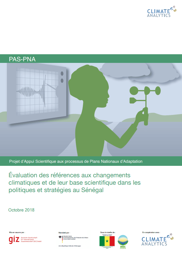 Evaluation references aux CC Senegal