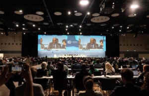 A picture from the conference hall during the SBs